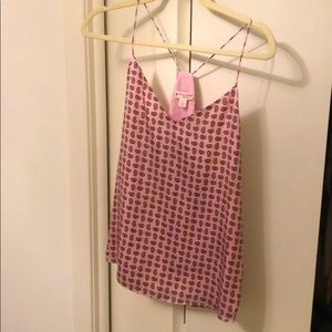 BNWT Brooks Brothers Red Fleece 100% silk tank